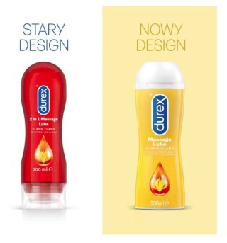 Durex żel intymny i do masażu 2w1 Zmysłowy 200ml Durex