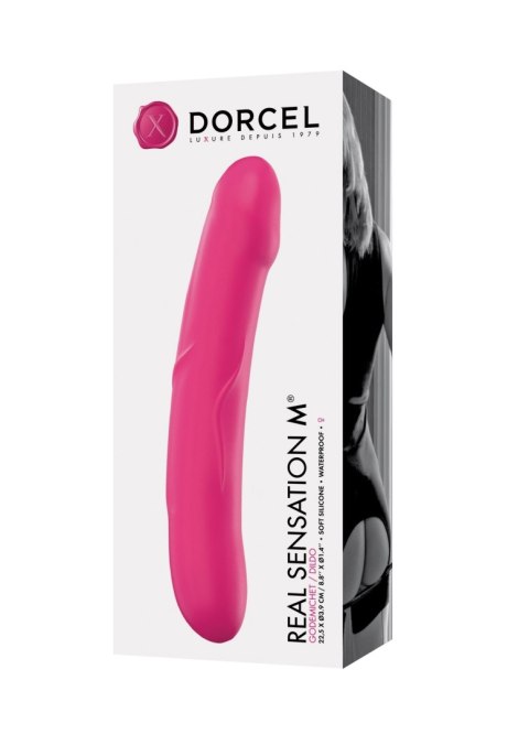 Dildo Real Sensation M (magenta) - Dorcel