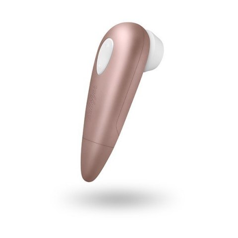 Satisfyer Number One wibrator bezdotykowy do łechtaczki różowe złoto