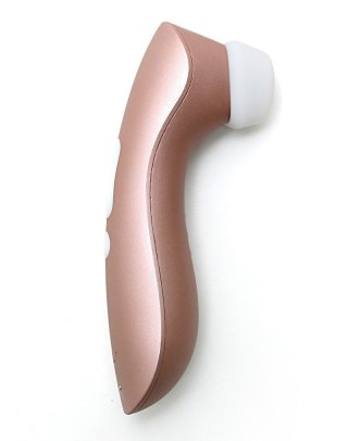 Satisfyer Pro 2+ wibrator bezdotykowy do łechtaczki różowe złoto