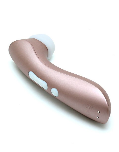 Satisfyer Pro 2+ wibrator bezdotykowy do łechtaczki różowe złoto