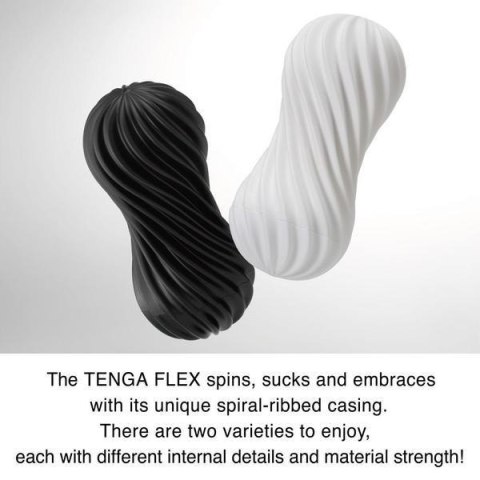 Masturbator Flex (czarny) - Tenga