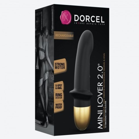 Wibrator Mini Lover Black & Gold 2.0 - Dorcel