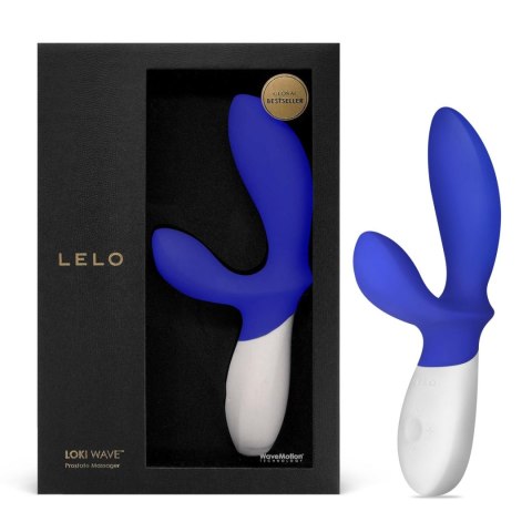 Lelo Loki Wave masażer prostaty niebieski