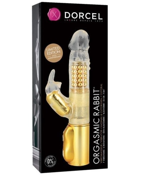 Dorcel Orgasmic Rabbit wibrator króliczek złoty