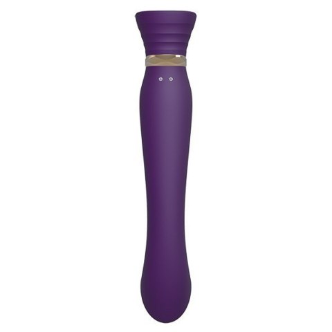 Luksusowy wibrator Legend Queen Set G-Spot Pulse Wave Vibrator Twilight Purple - Zalo