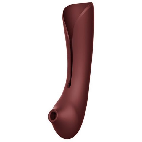 Luksusowy wibrator Legend Queen Set G-Spot Pulse Wave Vibrator Wine Red - Zalo