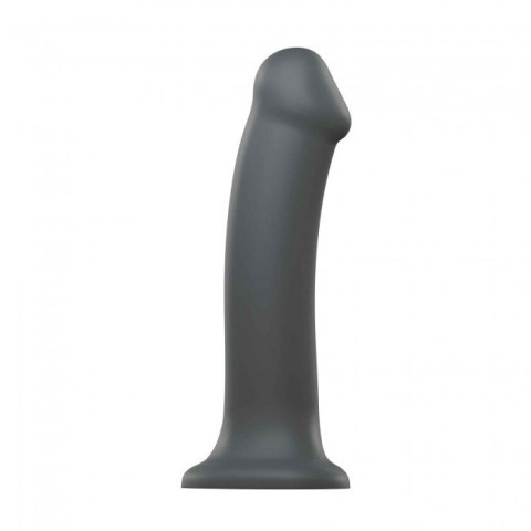 Dildo z przyssawką Mono Density Matte Grey XL - Strap-on-me