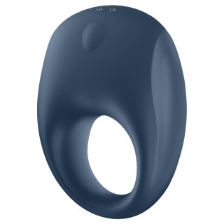 Wibrujący pierścień erekcyjny Strong One Ring incl. Bluetooth and App - Satisfyer