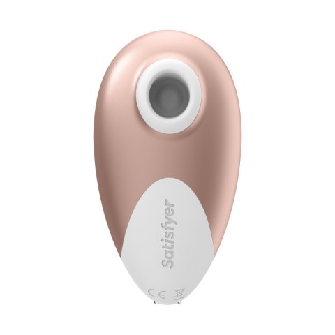 Satisfyer Deluxe wibrator bezdotykowy do łechtaczki różowe złoto