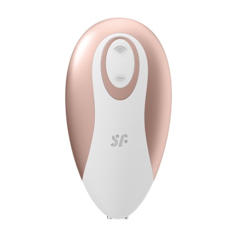 Satisfyer Deluxe wibrator bezdotykowy do łechtaczki różowe złoto