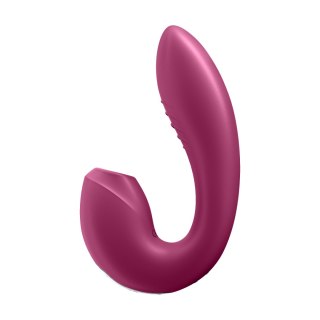 Satisfyer Sunray wibrator podwójny do łechtaczki i punktu G czerwony