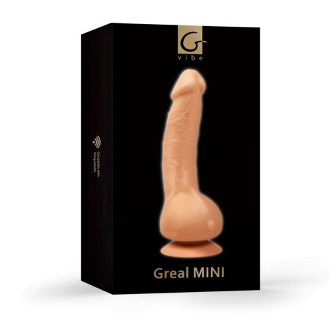 Greal mini Flesh 13 cm realistyczny wibrator - Gvibe