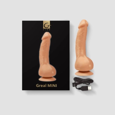 Greal mini Flesh 13 cm realistyczny wibrator - Gvibe