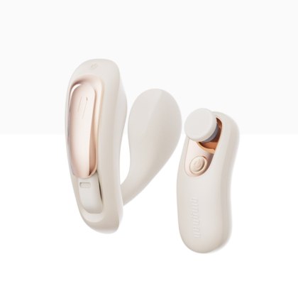 Wibrator Qingnan No.6 Wireless Control Wearable Vibrator Beige - Qingnan