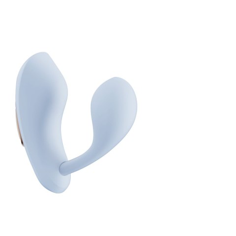 Wibrator Qingnan No.6 Wireless Control Wearable Vibrator Blue - Qingnan