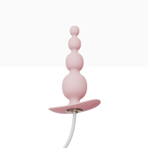 Wibrujące koraliki analne Qingnan No.8 Mini Vibrating Anal Beads Pink - Qingnan