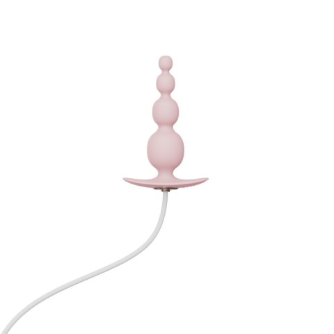 Wibrujące koraliki analne Qingnan No.8 Mini Vibrating Anal Beads Pink - Qingnan