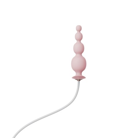 Wibrujące koraliki analne Qingnan No.8 Mini Vibrating Anal Beads Pink - Qingnan