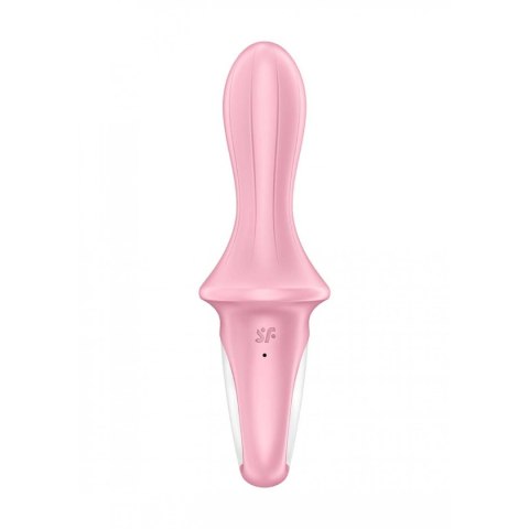 Satisfyer Air Pump Booty 5+ masażer analny sterowany telefonem różowy