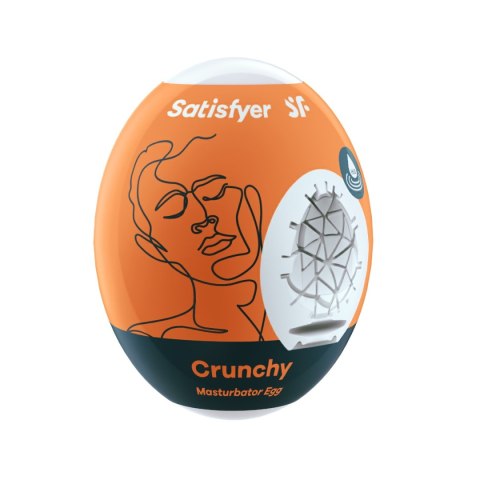 Zestaw masturbatorów Egg Set (3 szt.) - Naughty, Savage, Crunchy - Satisfyer