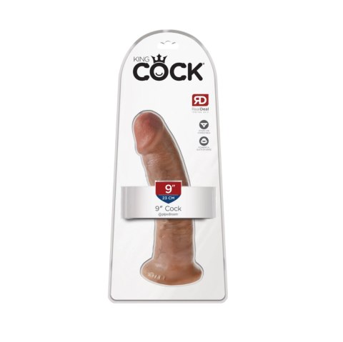 Realistyczne dildo King Cock 9" Tan - Pipedream