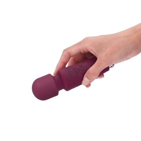 Mini wibrator różdżka, stymulator łechtaczki, Wanderful Plum - Dorcel