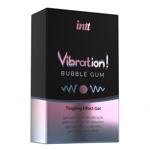 Intt Vibration! Bubble Gum Tingling Gel Intt