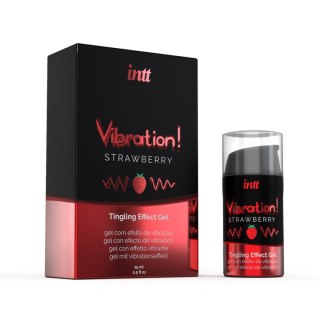 Intt Vibration! Strawberry Tingling Gel Intt