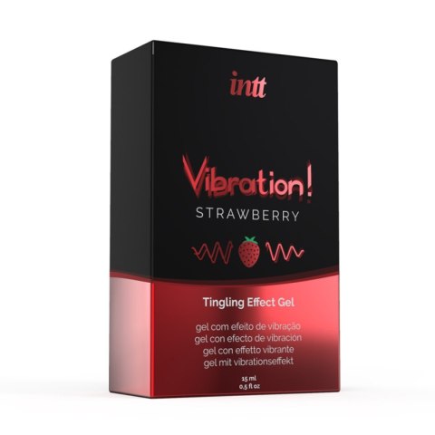 Intt Vibration! Strawberry Tingling Gel Intt