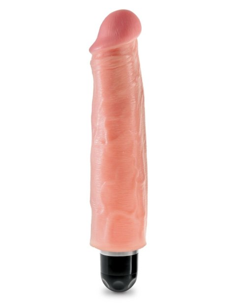 King Cock 18 cm Vibrating Stiffy Flesh realistyczny wibrator - Pipedream