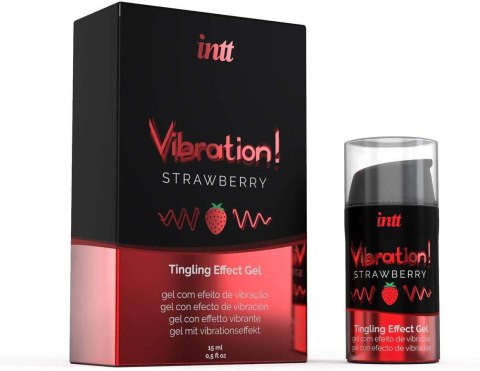 Intt Vibration! Strawberry Tingling Gel Intt