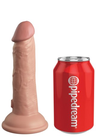 Realistyczne dildo King Cock 6'' Dual Density Silicone Cock Light - Pipedream