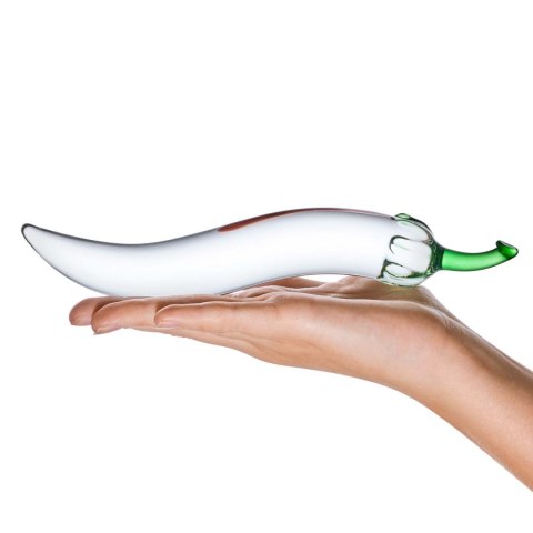 Szklane dildo 8.25'' Naturals Chili Pepper Glass Dildo - Gläs