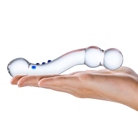 Szklane dildo 6'' Curved G-Spot Glass Dildo - Gläs