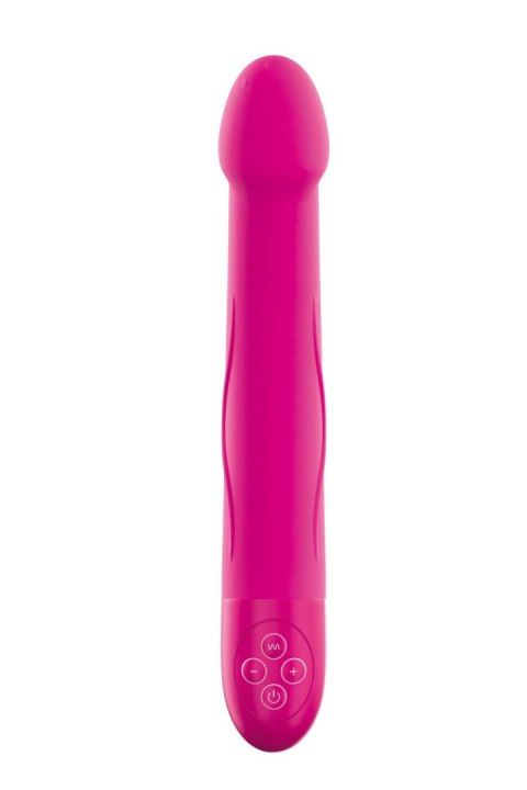 Duże dildo Real Sensation L magenta - Dorcel