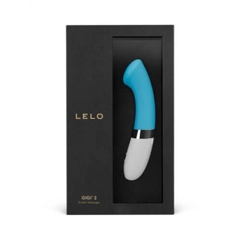 Wibrator stymulujący punkt G Gigi 2 turquoise blue - Lelo