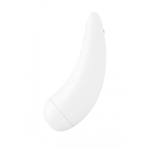 Satisfyer Curvy 2+ wibrator bezdotykowy do łechtaczki biały