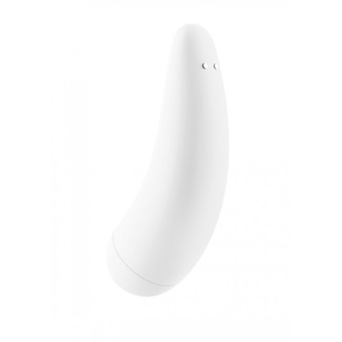 Satisfyer Curvy 2+ wibrator bezdotykowy do łechtaczki biały