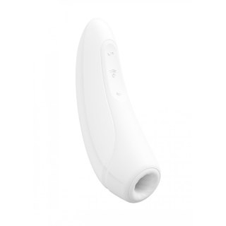 Satisfyer Curvy 1+ wibrator bezdotykowy do łechtaczki biały