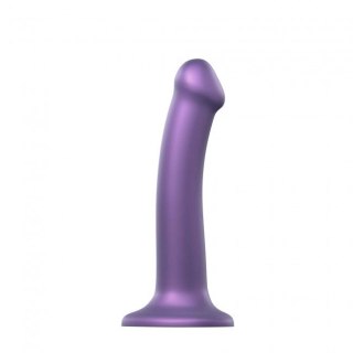 Dildo Mono Density Metallic Shine Purple M - Strap-on-me