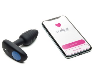 Kiiro Lumen Ohmibod wibrujący korek analny sterowany aplikacją czarny