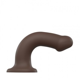 Dildo Silicone Bendable Dildo Double Density Chocolate L Strap-on-me