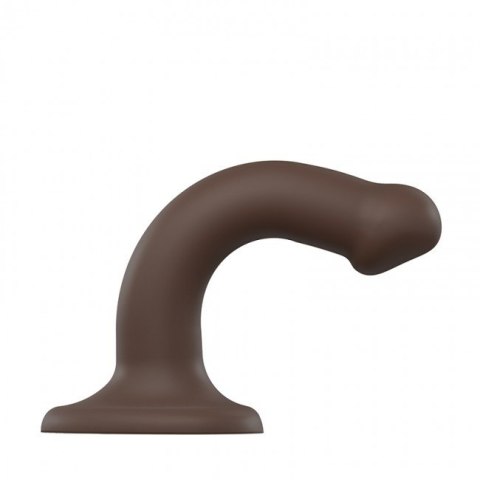 Dildo Silicone Bendable Dildo Double Density Chocolate S Strap-on-me