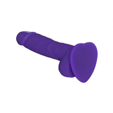 Dildo Soft Realistic Dildo Purple M - Strap-on-me