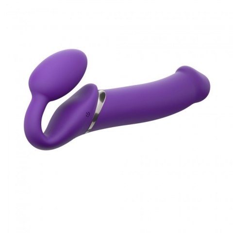 Dildo wibrujące strapon Strap-on Purple XL - Strap-on-me