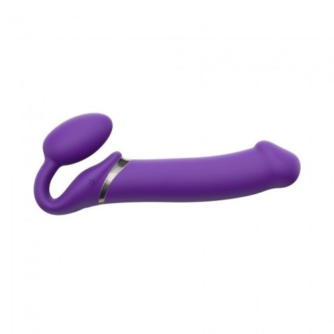 Dildo wibrujące strapon Strap-on Purple XL - Strap-on-me