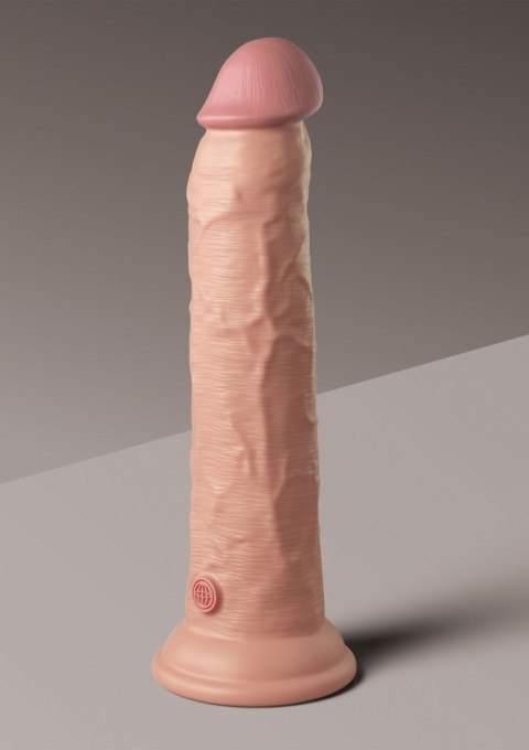 Realistyczne dildo King Cock 9'' Dual Density Silicone Cock Light - Pipedream