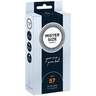 Mister.Size Condoms 57 mm 10 Pieces Mister Size