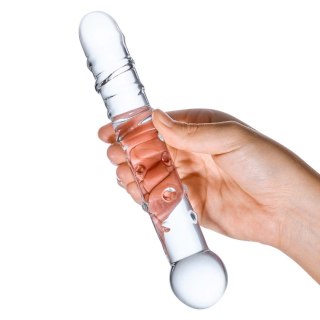 Szklane dildo Callisto Clear Glass Dildo - Gläs